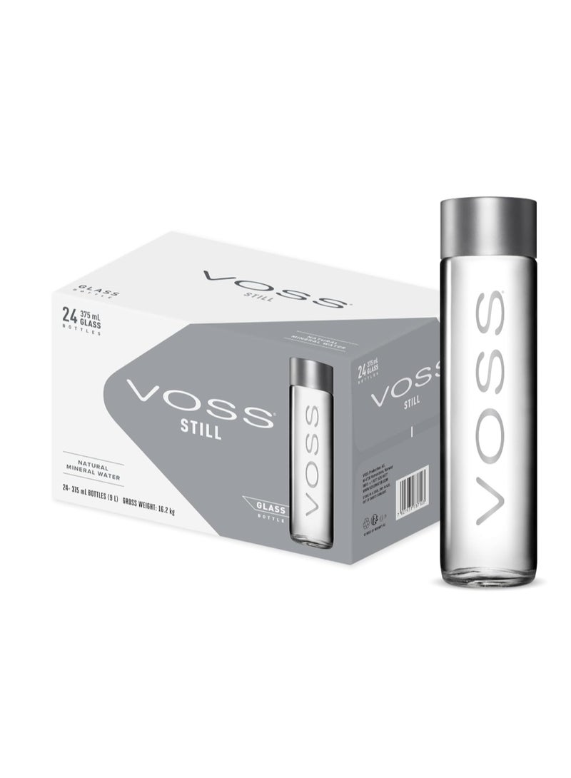 Voss Still Glass 375ml x 24 - Image 1